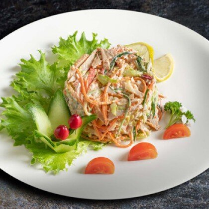 Салат с курицей