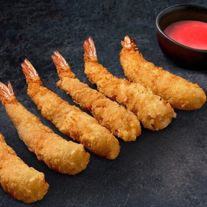 Эби темпура креветки