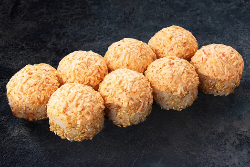 Острый ролл с крабом LUX