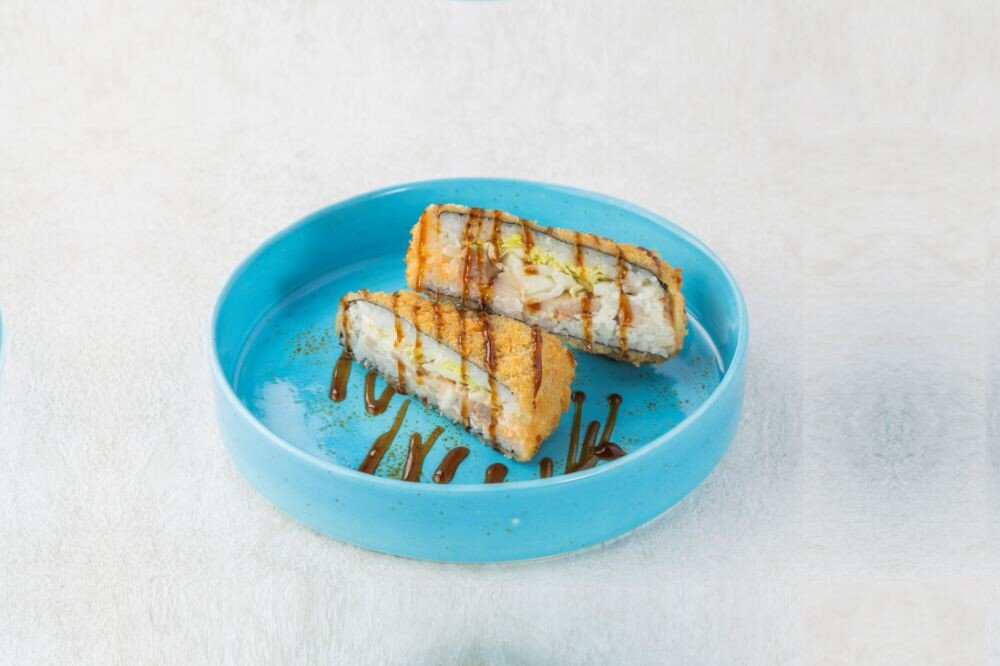 Онигири Темпура с жареной курицей