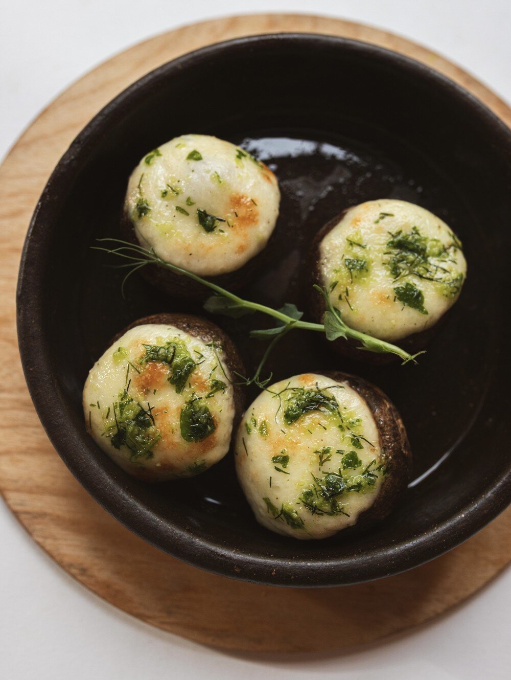 Шампиньоны запечённые