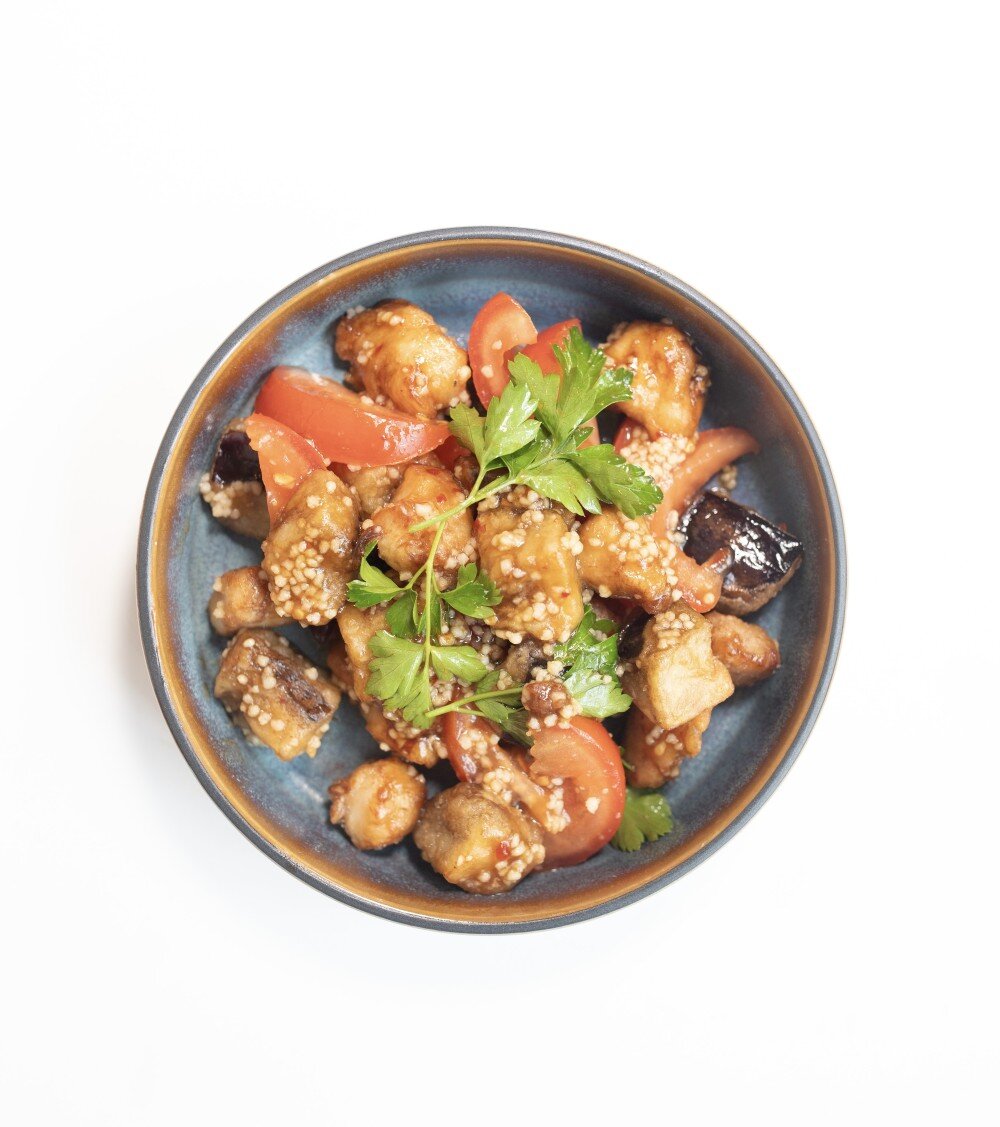 Тайский с баклажанами