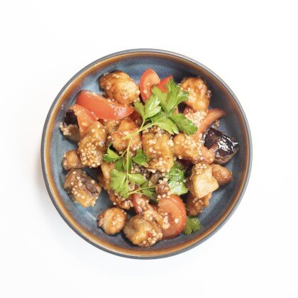 Тайский с баклажанами