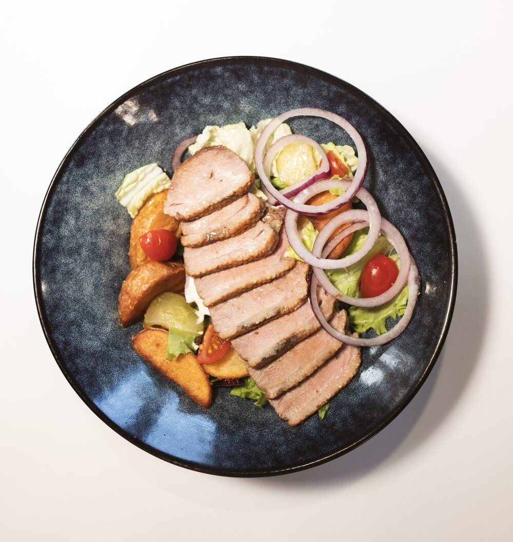 Салат Деревенский с Уткой