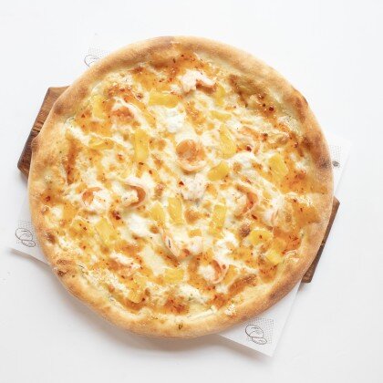 Пицца Азиатская  с креветками