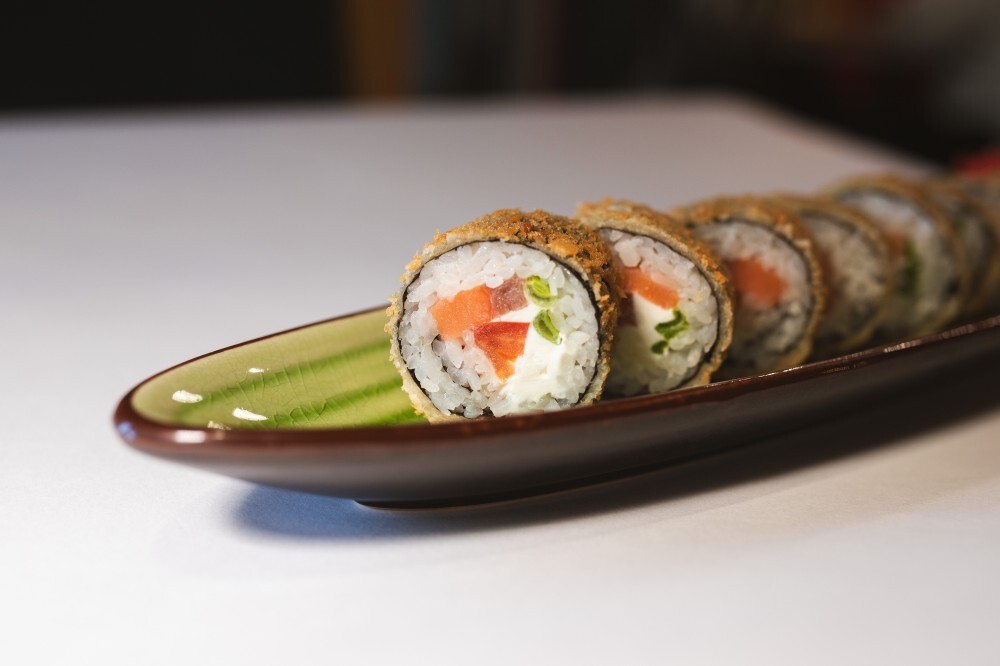 Ролл «Сяке Кунсей Темпура»