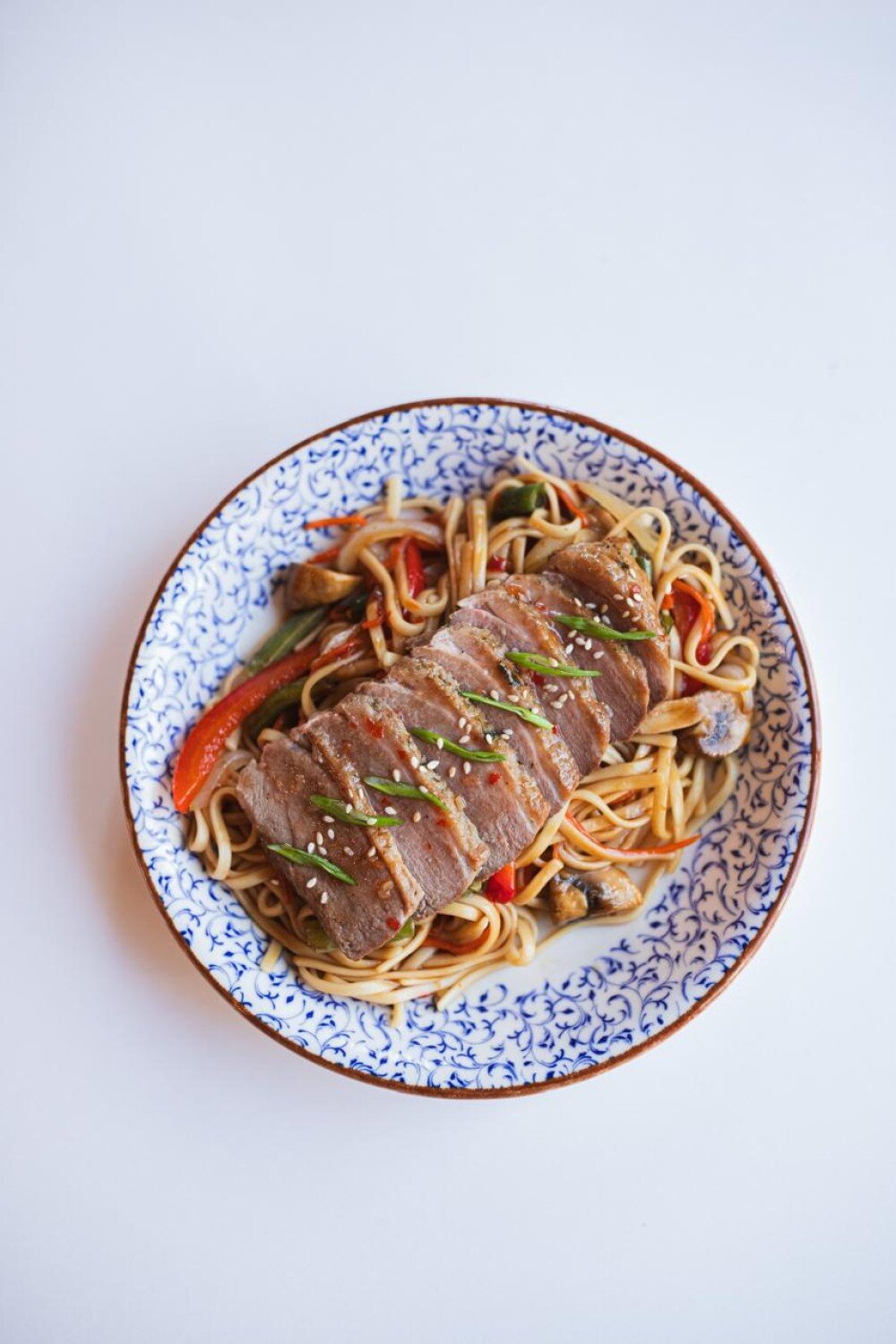 Удон с Утиной грудкой