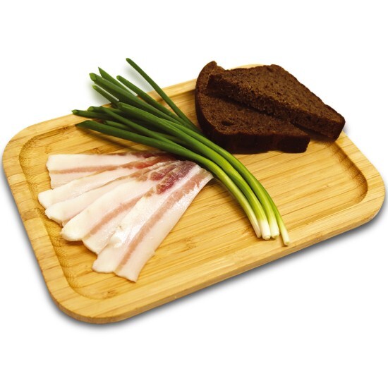 Сало к борщу