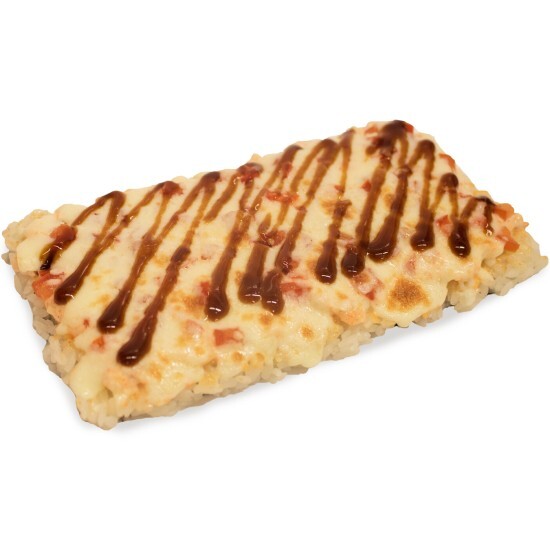 Ролл Суши пицца с копченой курицей