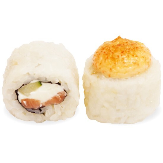 Ролл Эби Мотояки запечённый