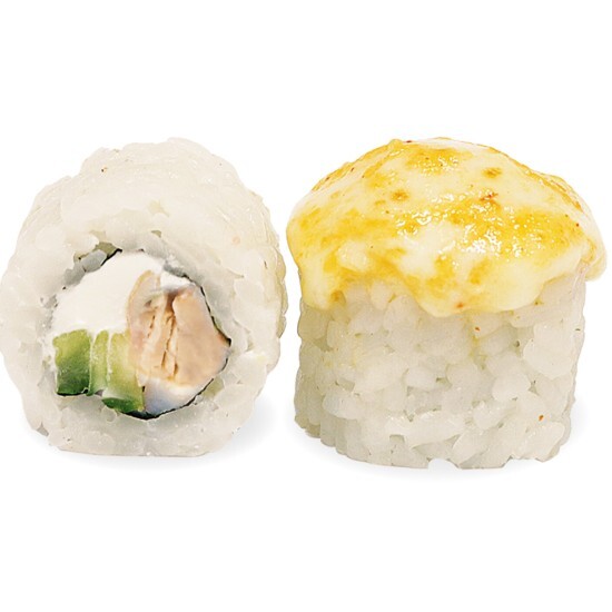 Ролл Вулкан спайси с курицей запечённый