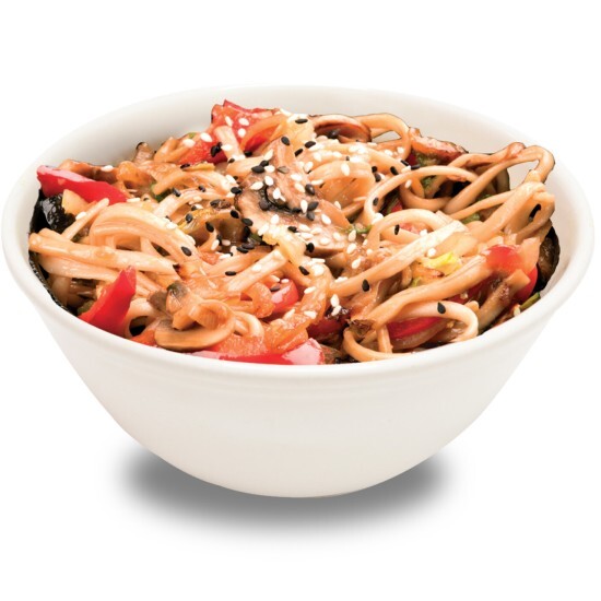 Удон с овощами