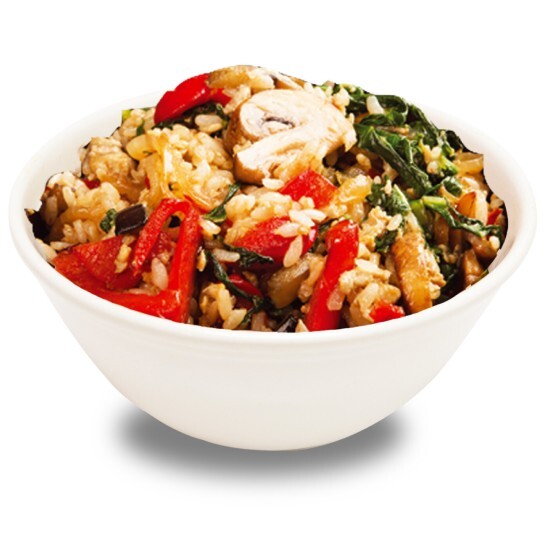 Рис со свининой