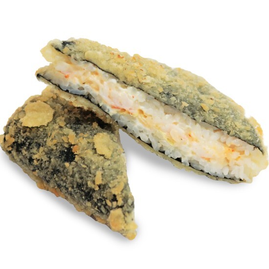 Сэндвич-ролл жареный с креветкой