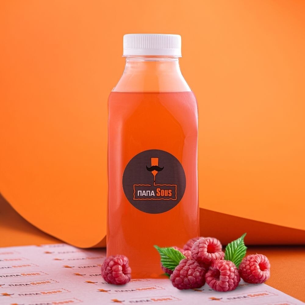 Морс малина-цитрус-вербена