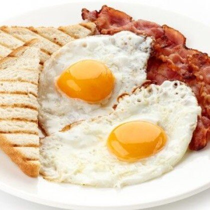 Яичница с беконом