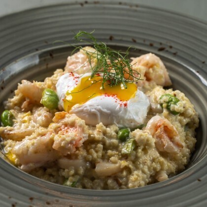 Пшенная с морепродуктами