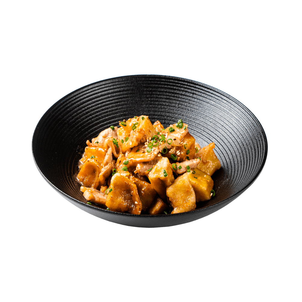 Баклажаны в мисо-соусе