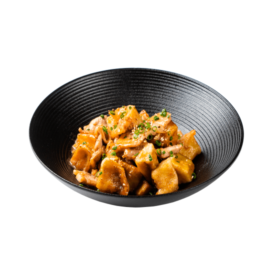 Баклажаны в мисо-соусе