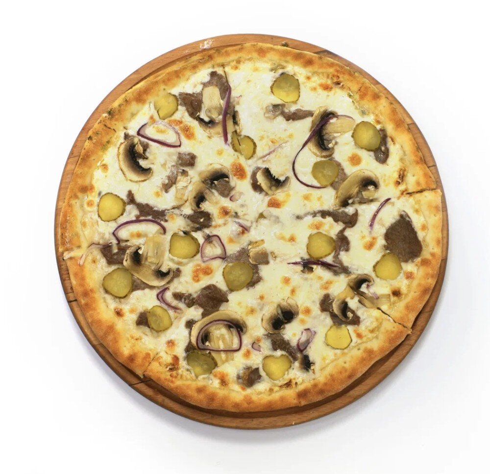 Пицца «Бефстроганов»