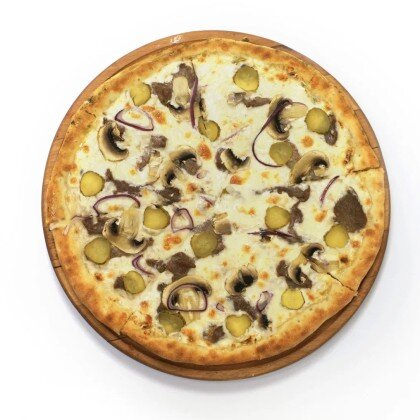 Пицца «Бефстроганов»