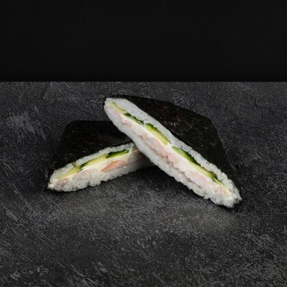 Сэндвич ролл с креветкой