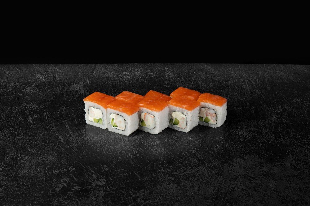 Филадельфия с креветками