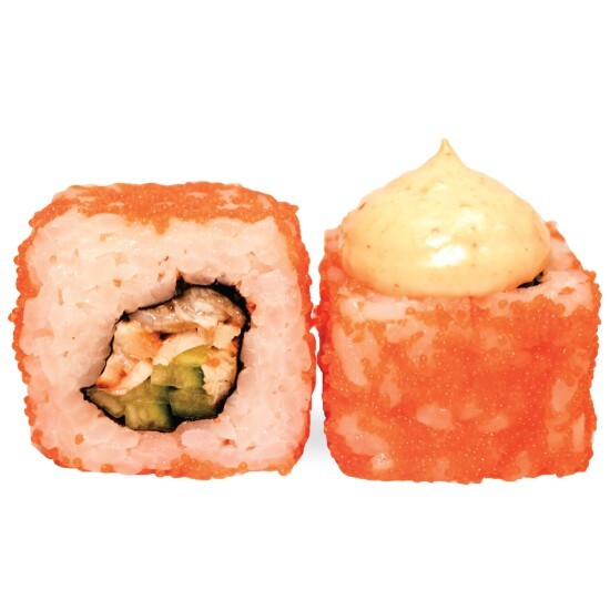 Ролл спайси Угорь Калифорния