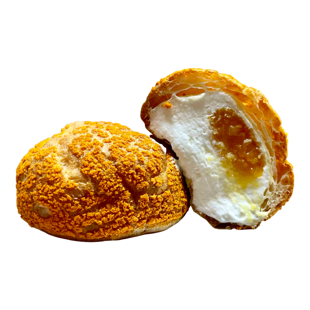 Заварная булочка Апельсин-Маракуйя