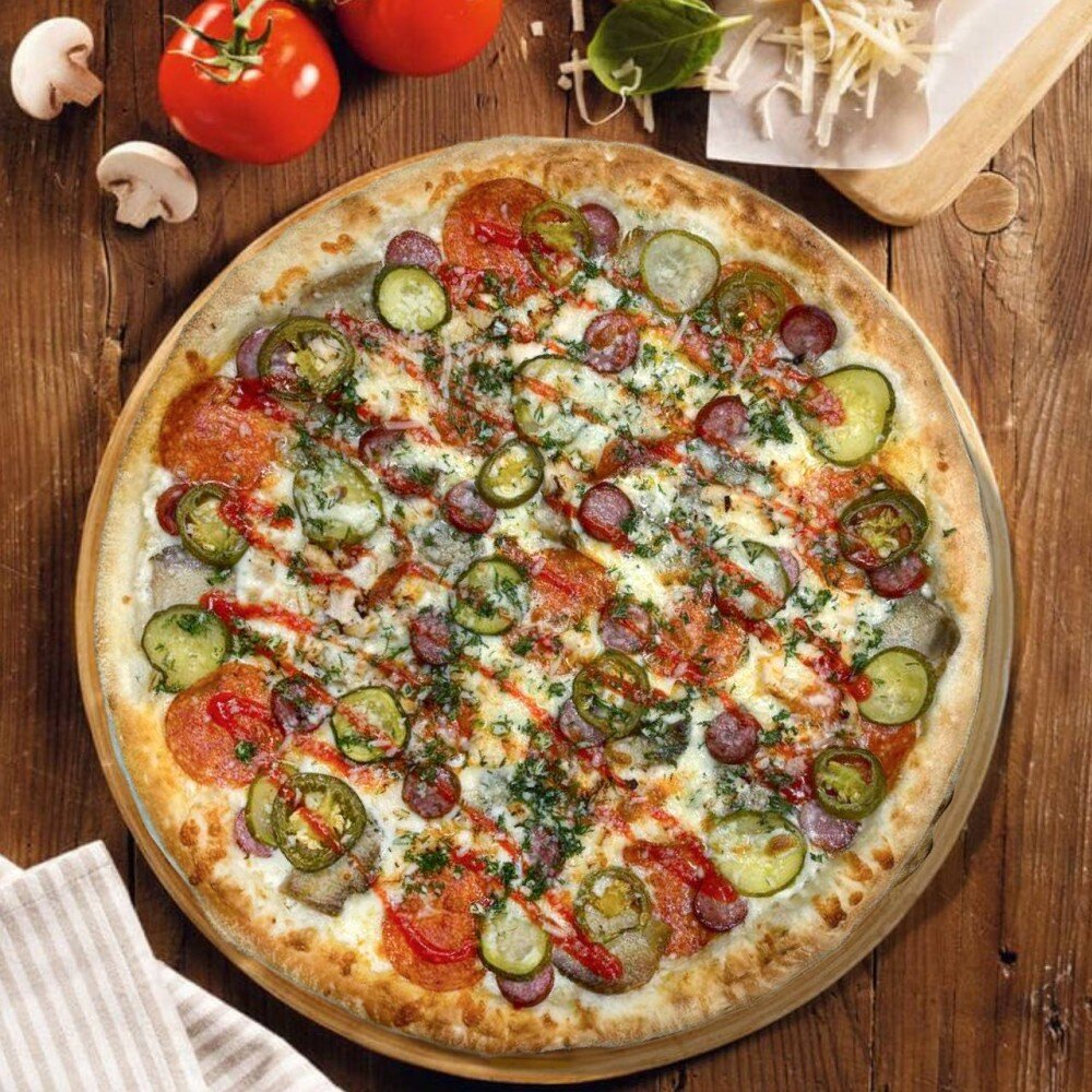 Пицца «Мясная острая»