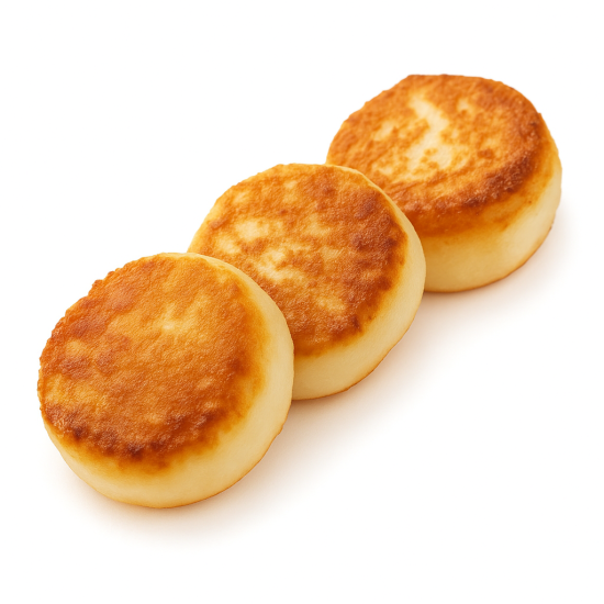 Сырники домашние, топпинг в ассортименте