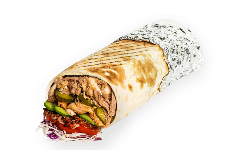 Шаурма Три мяса Большая