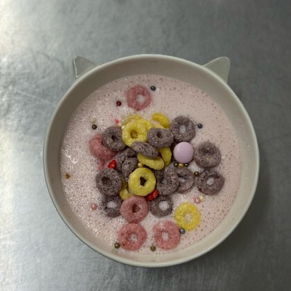 Милк Шейк с магическими колечками