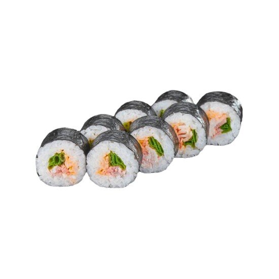 Маки с беконом