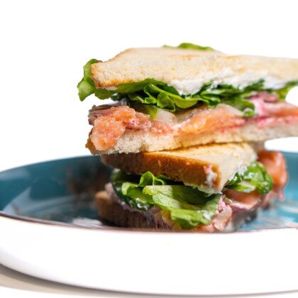 Сендвич Лава с кетой