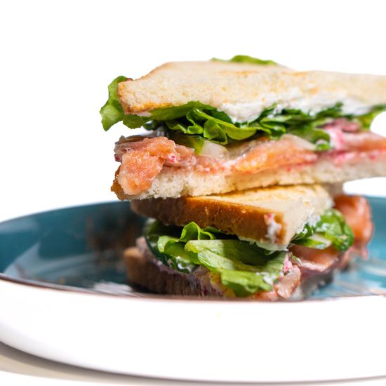 Сендвич Лава с кетой