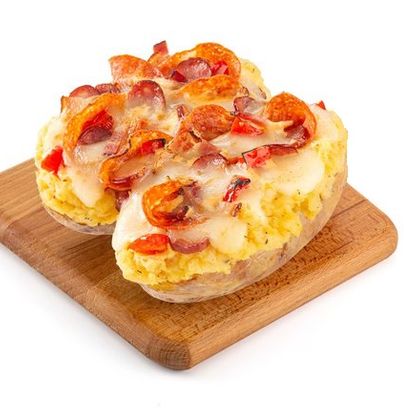 Картошка пепперони