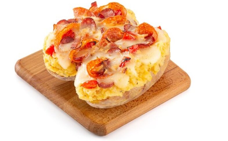 Картошка пепперони