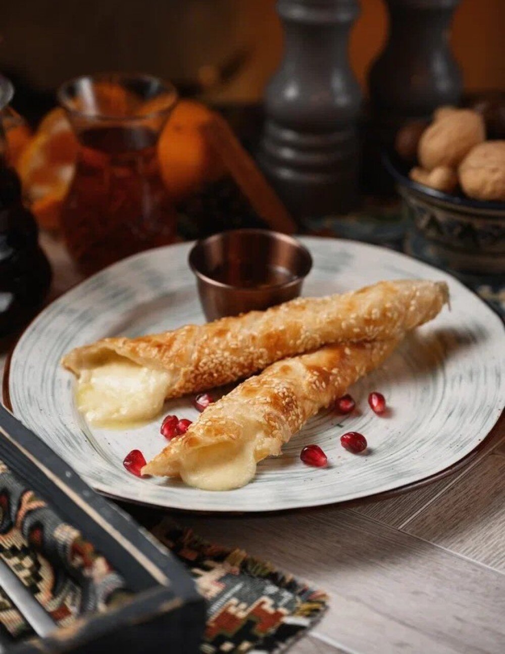 Хачапури на шампуре с сыром