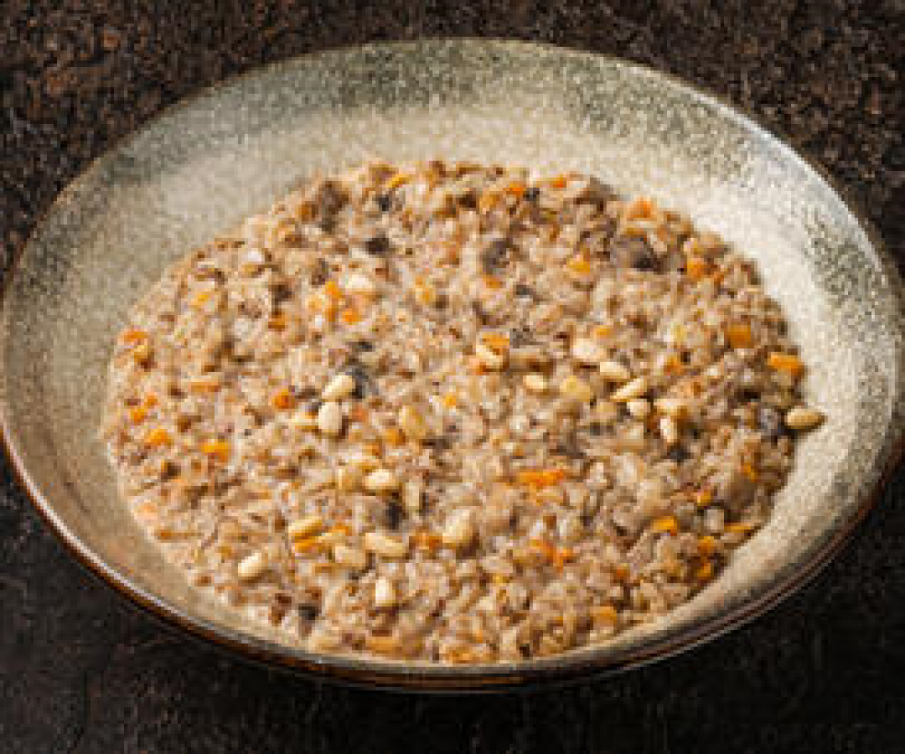 Греча с орехами