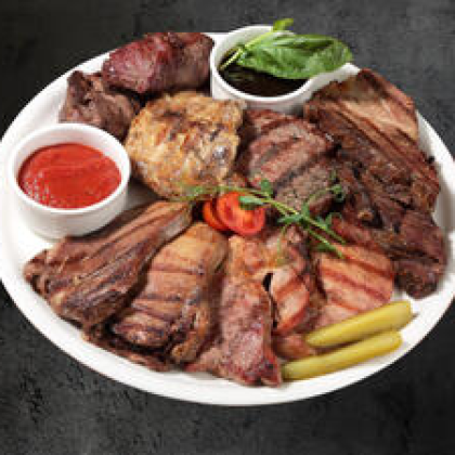 Мясное ассорти горячее на компанию 1500/600