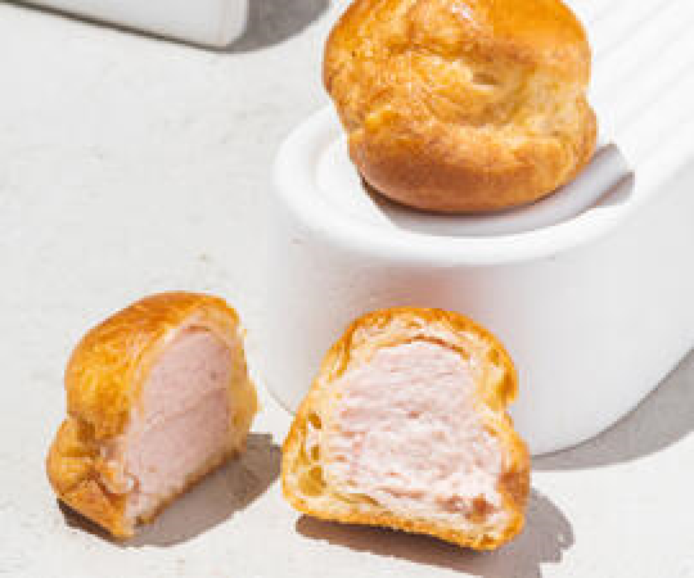 Профитроли с муссом  копченой утка 300гр.