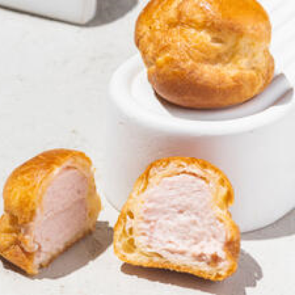 Профитроли с муссом  копченой утка 300гр.