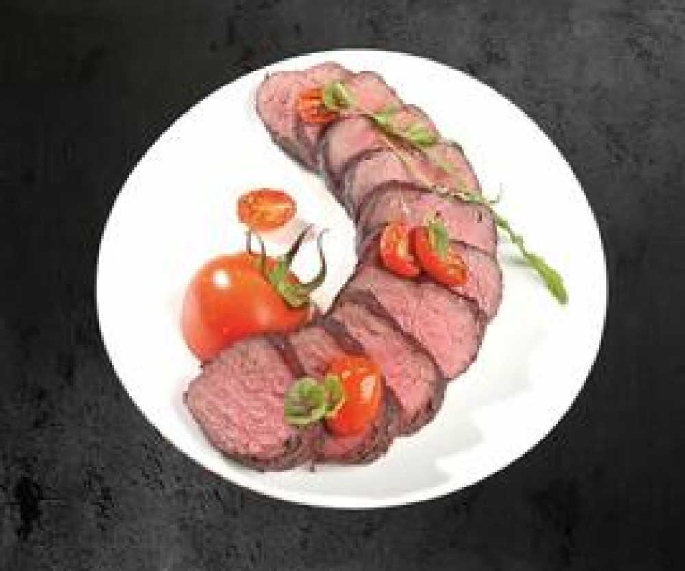 Ростбиф с соусе демигляс