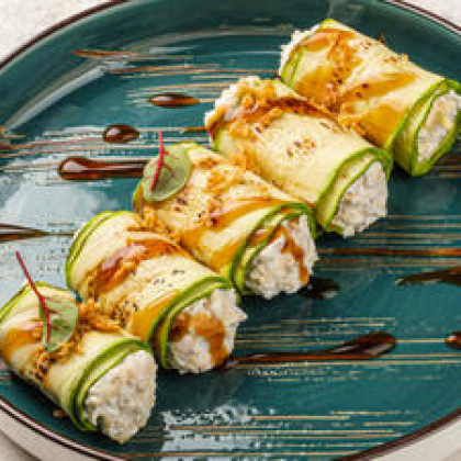 Рулетики из цукини с сыром 300гр