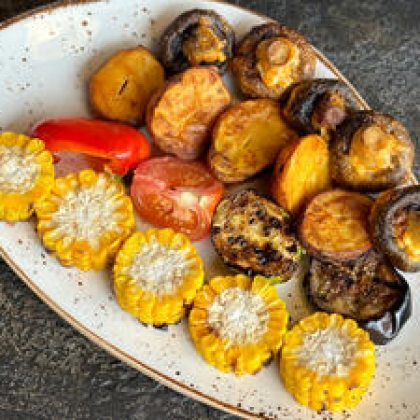 Ассорти гарниров на гриле