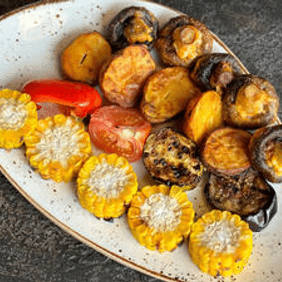 Ассорти гарниров на гриле