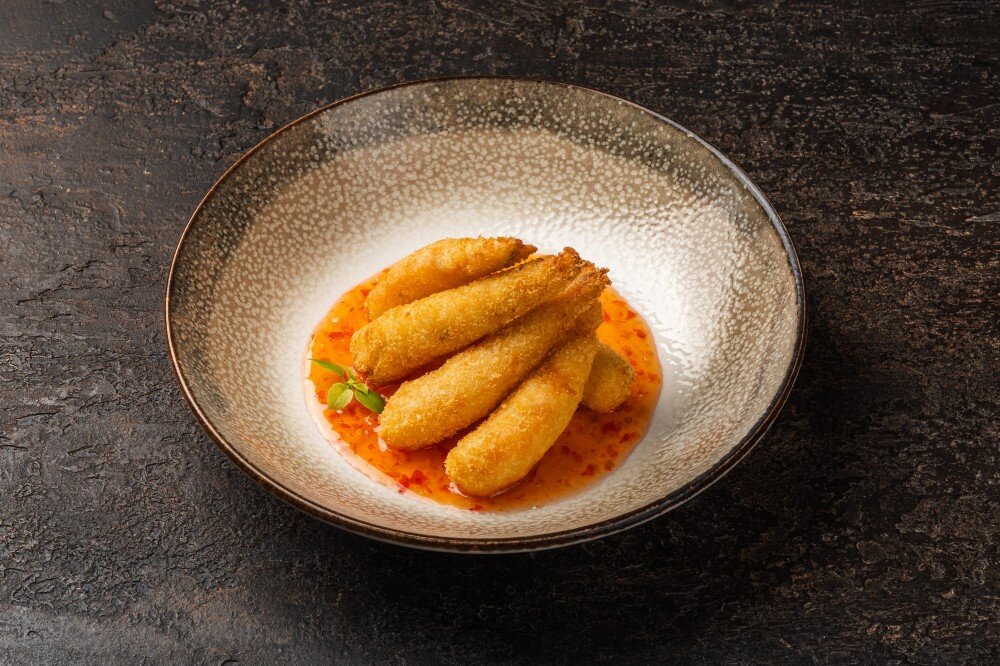 Креветки темпура