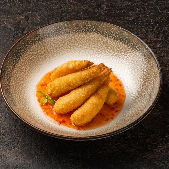 Креветки темпура