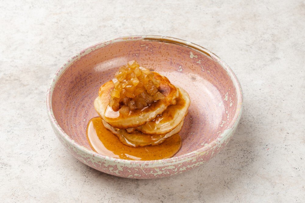 Оладьи с вареньем